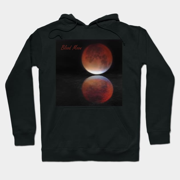 Super blood moon Hoodie by avrilharris